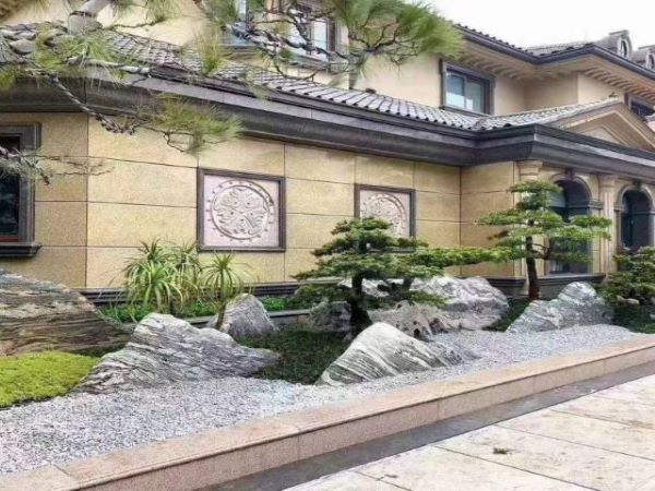 西安庭院景观石设计