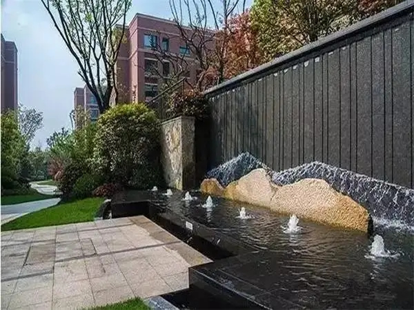西安流水景观墙制作
